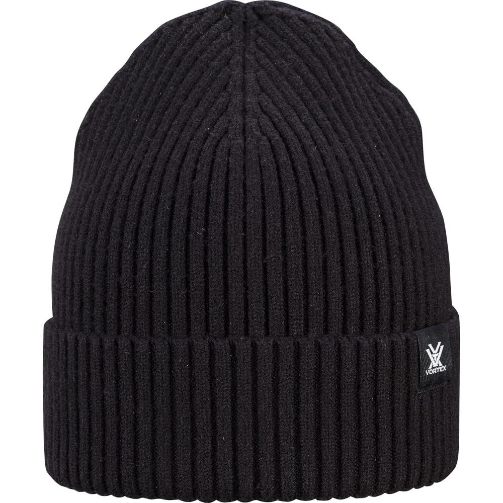image:imageVortex Unisex Meander Cold Weather Beanies  One Size Fits MostBlack