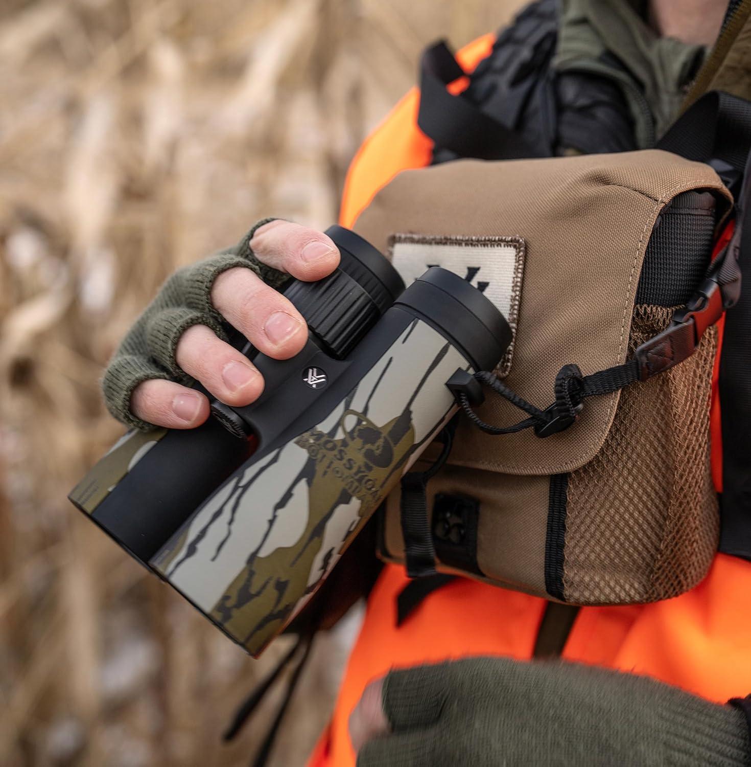 image:imageVortex Crossfire HD 10x42 Binoculars Mossy Oak Bottomland HD Optical System Tripod Adaptable Rubber Armor Waterproof Fogproof Shockproof Included GlassPak Unlimited Unconditional WarrantyMossy Oak Bottomland