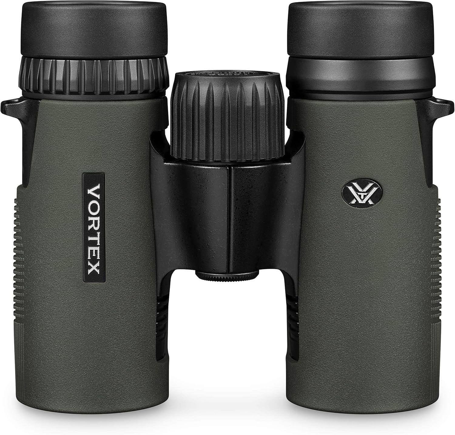image:imageVortex Diamondback HD 10x42 Binoculars Mossy Oak Bottomland HD Optical System NonSlip Grip Waterproof Fogproof Shockproof Included GlassPak Unlimited Unconditional WarrantyGreen