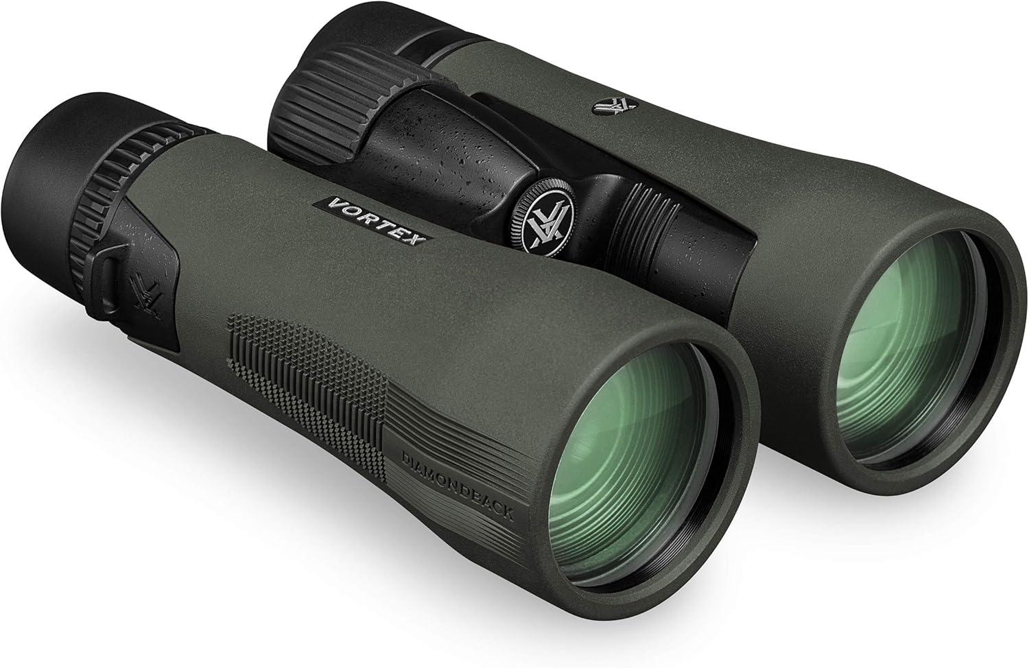 image:imageVortex Diamondback HD 10x42 Binoculars Mossy Oak Bottomland HD Optical System NonSlip Grip Waterproof Fogproof Shockproof Included GlassPak Unlimited Unconditional WarrantyGreen