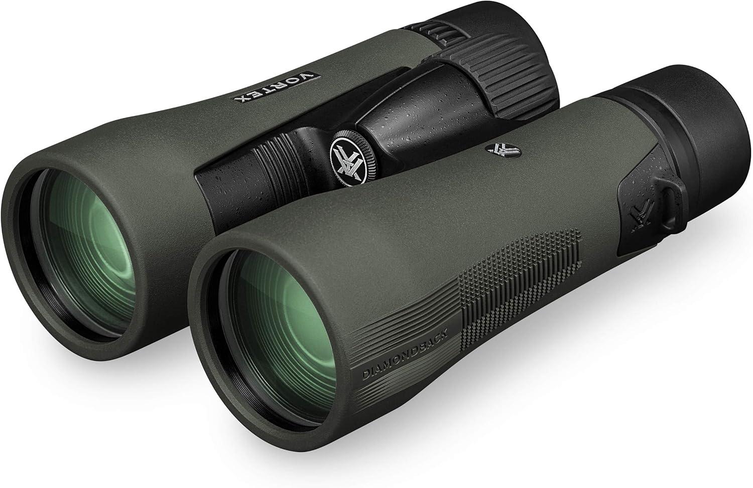 image:imageVortex Diamondback HD 10x42 Binoculars Mossy Oak Bottomland HD Optical System NonSlip Grip Waterproof Fogproof Shockproof Included GlassPak Unlimited Unconditional WarrantyGreen