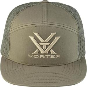 Vortex Core Logo 7 Panel Mesh Snapback Caps