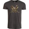 Vortex Men’s Core Logo Short Sleeve T-Shirts(Mossy Oak Bottomland Camo Charcoal Heather)