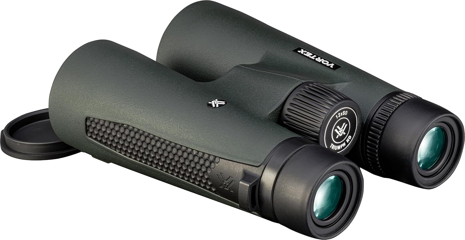 image:imageVortex Triumph HD 10x28 Binoculars HD Optics Tripod Adaptable Waterproof Fogproof Shockproof Included Carry Case Unlimited Unconditional WarrantyGreen