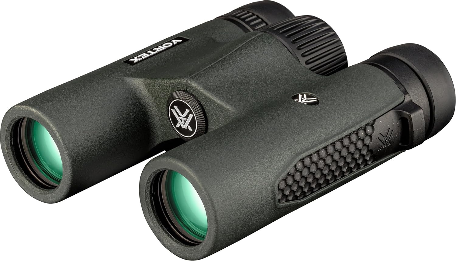 image:imageVortex Triumph HD 10x28 Binoculars HD Optics Tripod Adaptable Waterproof Fogproof Shockproof Included Carry Case Unlimited Unconditional WarrantyGreen