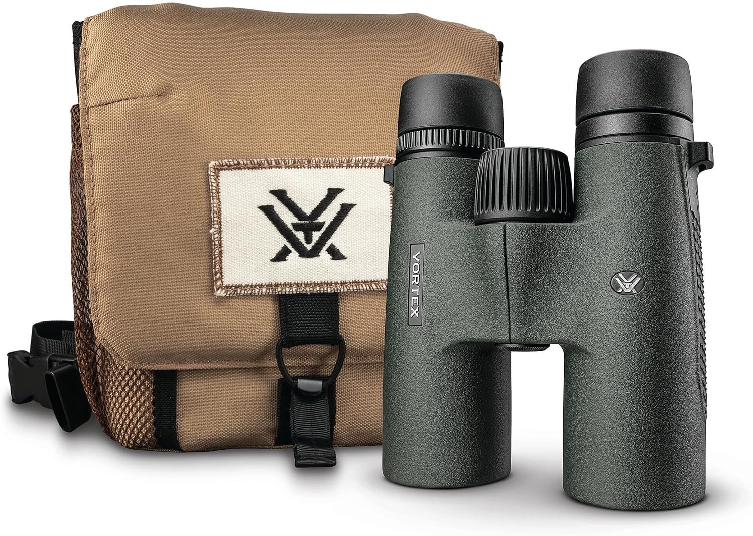 image:imageVortex Triumph HD 10x28 Binoculars HD Optics Tripod Adaptable Waterproof Fogproof Shockproof Included Carry Case Unlimited Unconditional WarrantyGreen