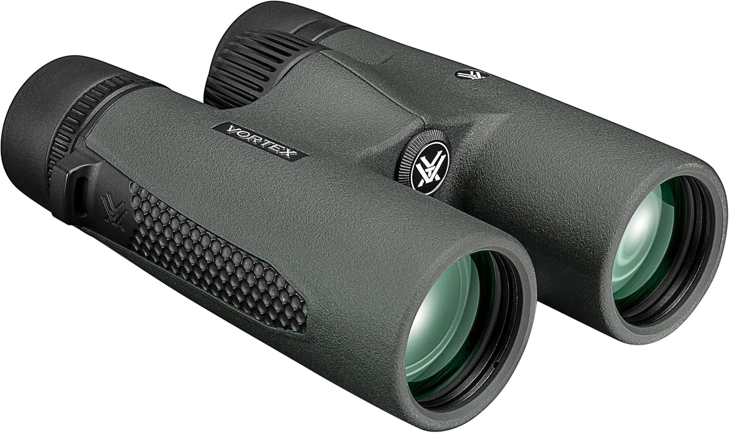 image:imageVortex Triumph HD 10x28 Binoculars HD Optics Tripod Adaptable Waterproof Fogproof Shockproof Included Carry Case Unlimited Unconditional WarrantyGreen