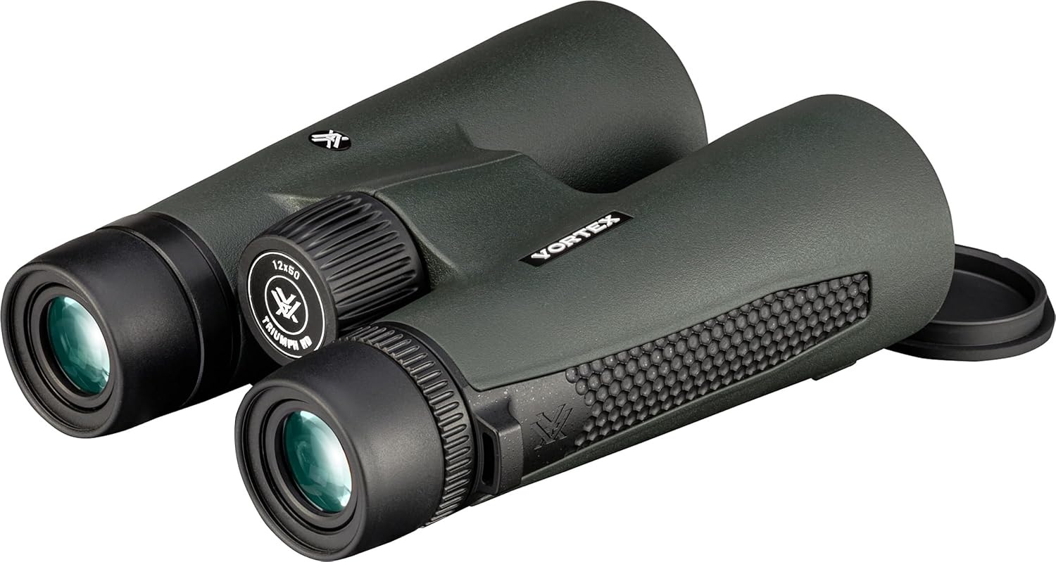 image:imageVortex Triumph HD 10x28 Binoculars HD Optics Tripod Adaptable Waterproof Fogproof Shockproof Included Carry Case Unlimited Unconditional WarrantyGreen