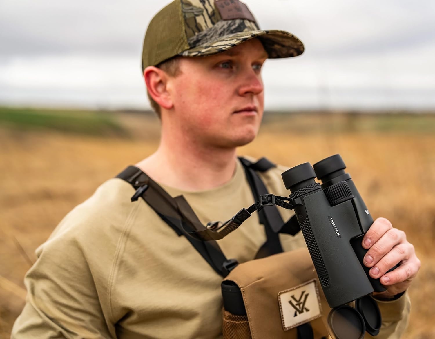 image:imageVortex Triumph HD 10x28 Binoculars HD Optics Tripod Adaptable Waterproof Fogproof Shockproof Included Carry Case Unlimited Unconditional WarrantyGreen