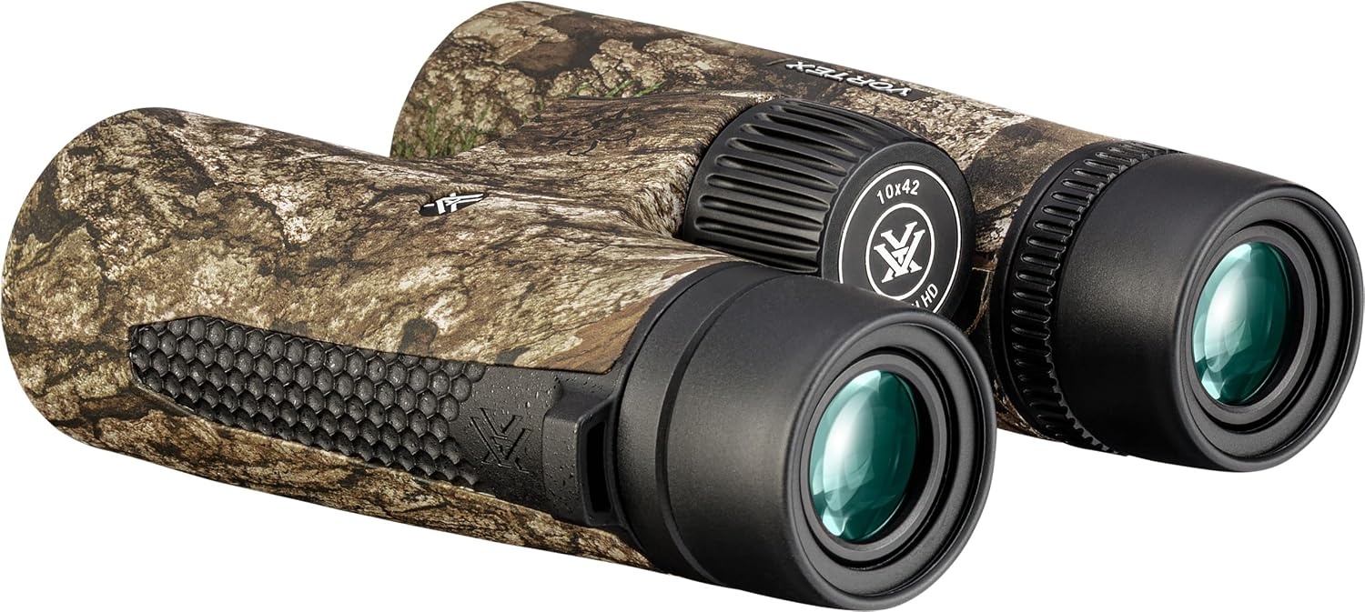 image:imageVortex Triumph HD 10x28 Binoculars HD Optics Tripod Adaptable Waterproof Fogproof Shockproof Included Carry Case Unlimited Unconditional WarrantyRealtree APX