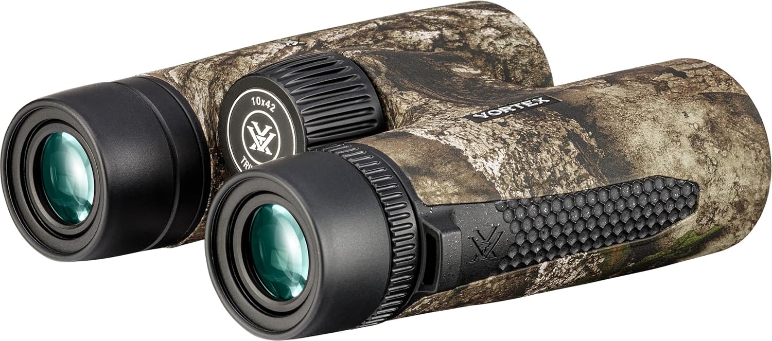 image:imageVortex Triumph HD 10x28 Binoculars HD Optics Tripod Adaptable Waterproof Fogproof Shockproof Included Carry Case Unlimited Unconditional WarrantyRealtree APX