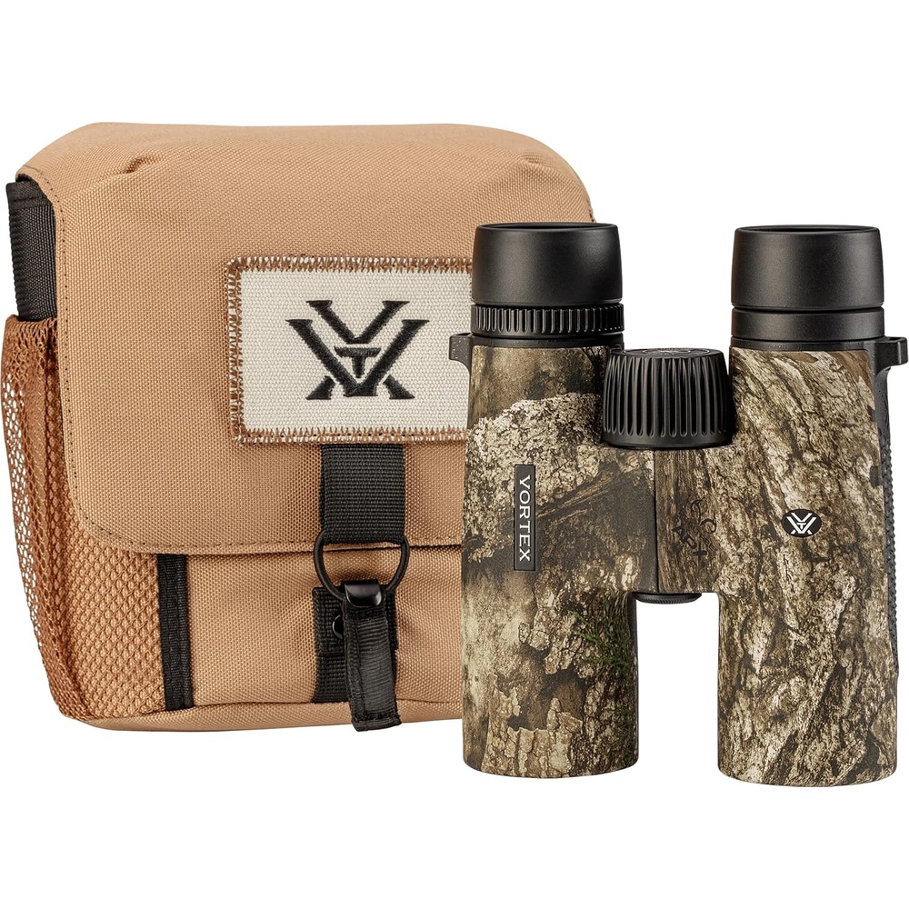 image:imageVortex Triumph HD 10x28 Binoculars HD Optics Tripod Adaptable Waterproof Fogproof Shockproof Included Carry Case Unlimited Unconditional WarrantyRealtree APX